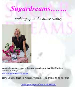 Connie’s Massage and Healthy Living, Sugar Dreams, Monica Colmsjo.